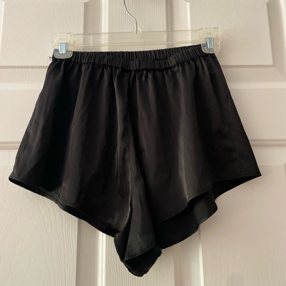 Satin shorts, never worn, no tags. Comfortable, good condition no stains/smells